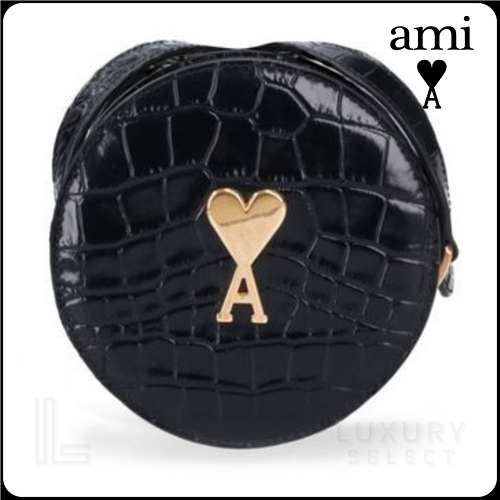【AMI PARIS】ROUND PARIS PARIS BAG◆ULL009AL0035