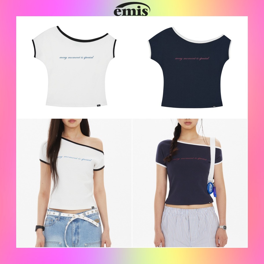 【emis】25HS新作★ONE SHOULDER TOP