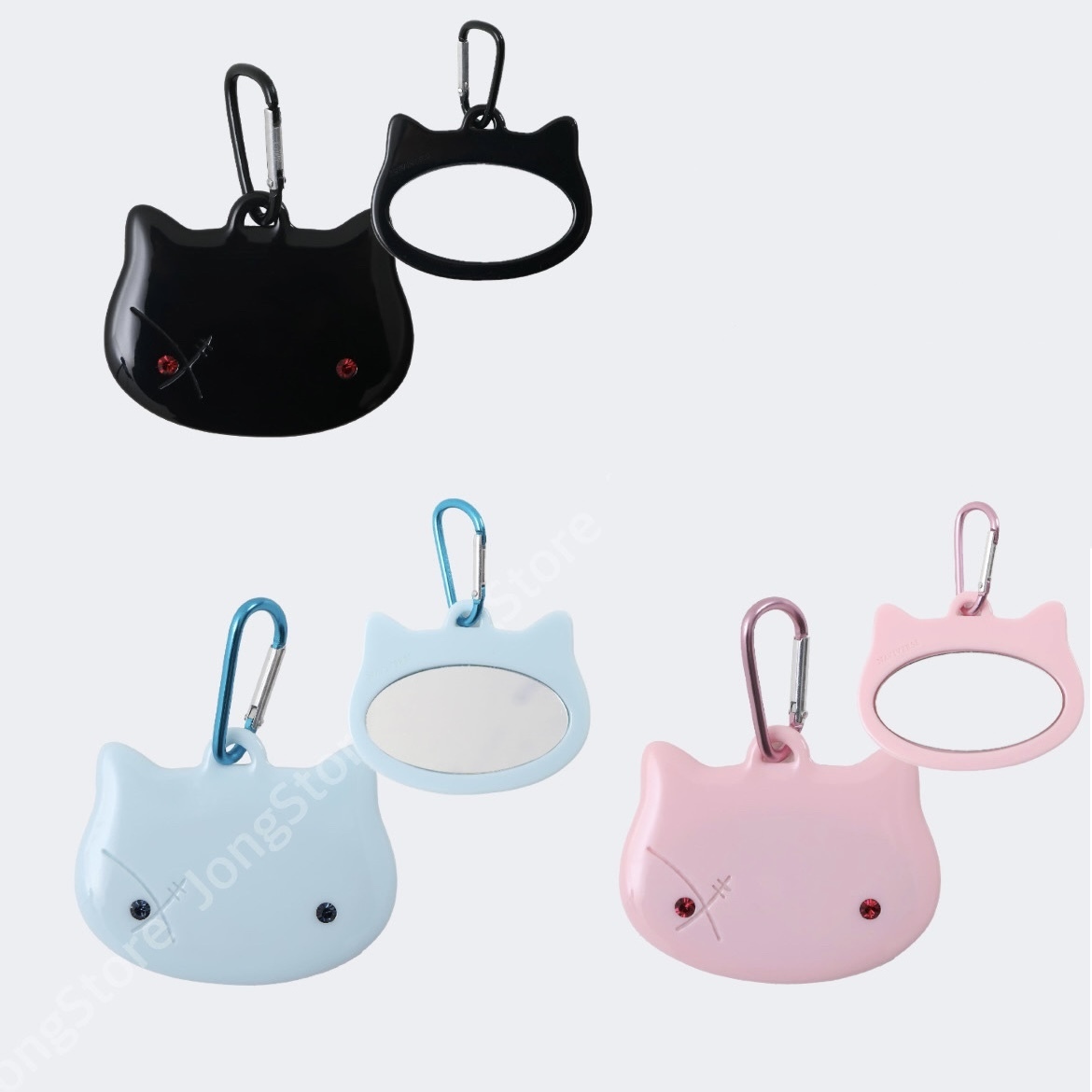 ＊韓国＊［NAVIVERSE］Cat Mirror keyring 3color