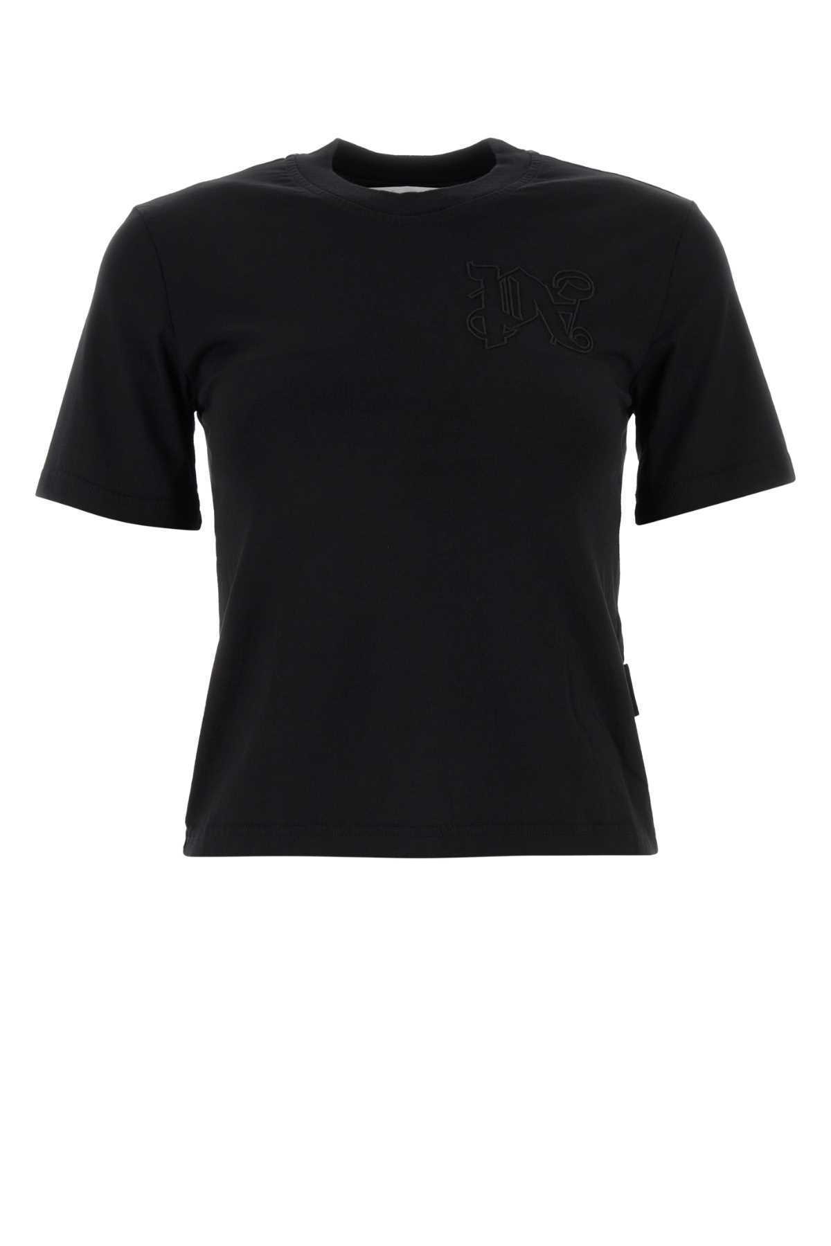 【関税&送料込】Palm Angels T-Shirt In Cotone Con Logo