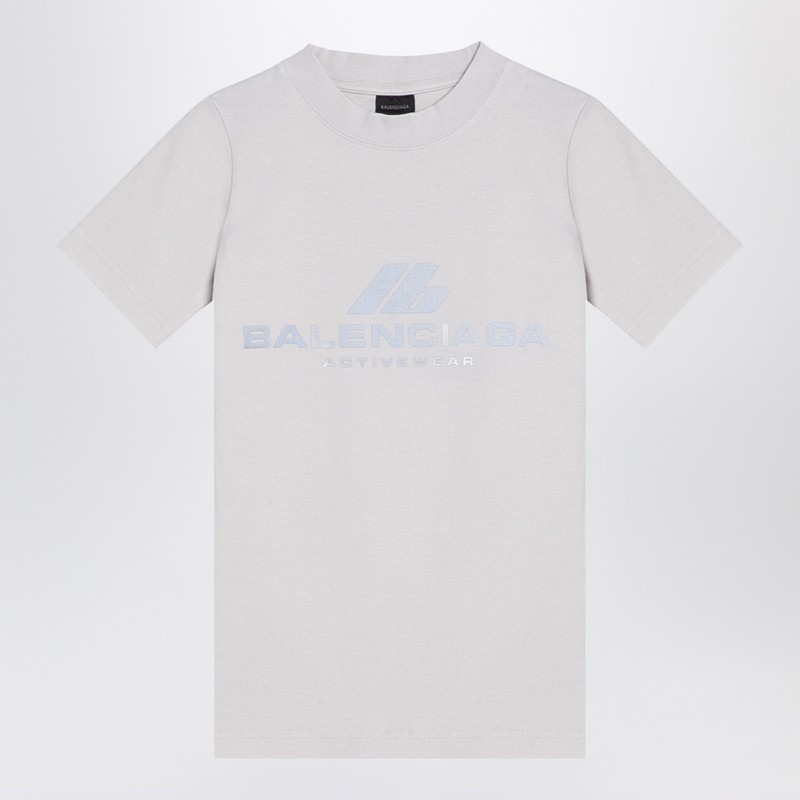 【関税&送料込】Balenciaga Grigio Misto Cotone Jersey T-Shir
