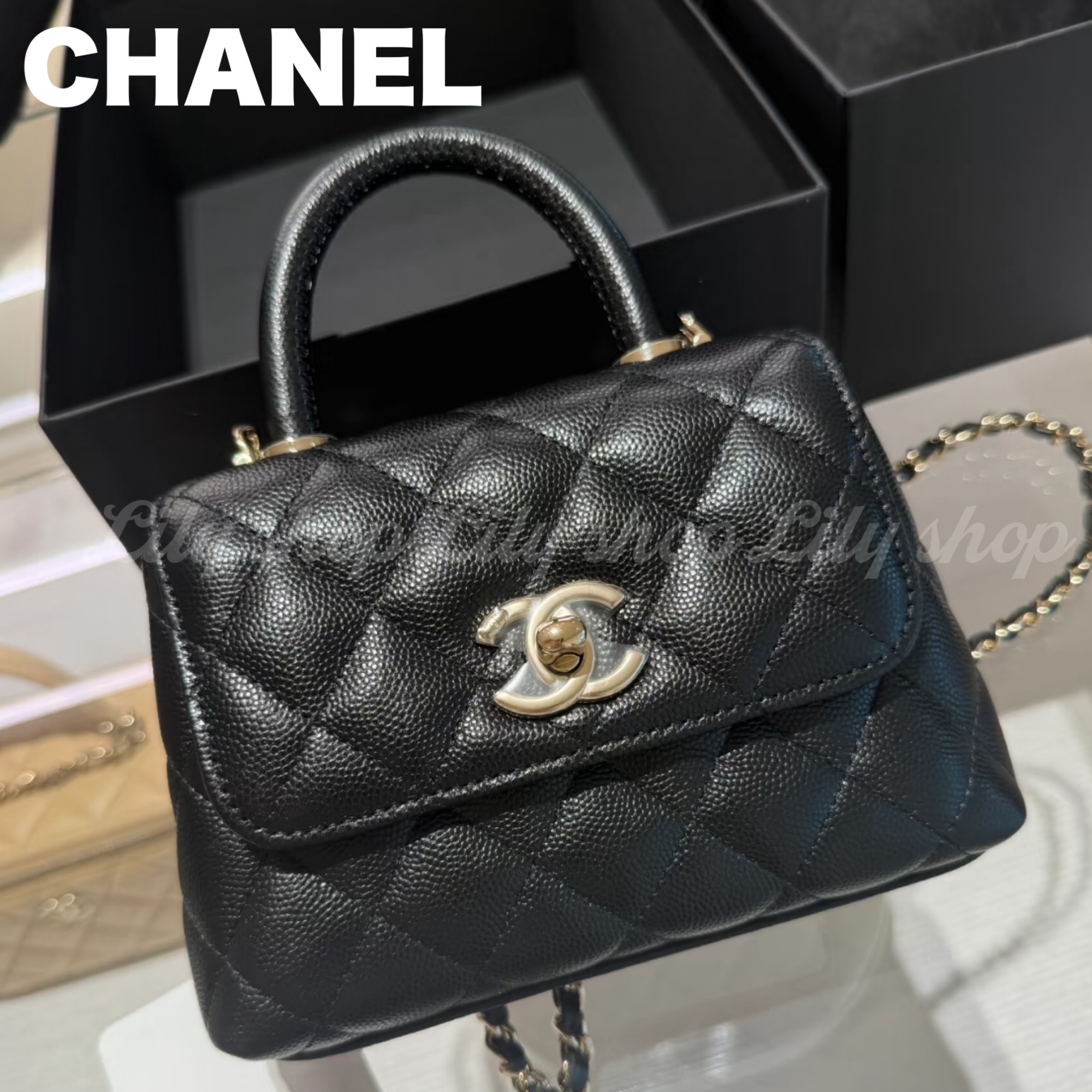 人気の可愛さ♡CHANEL ココハンドル