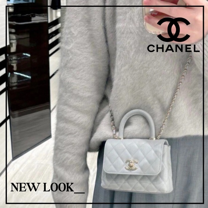 《上品なアイテム》CHANEL ココハンドル ハンドバッグ