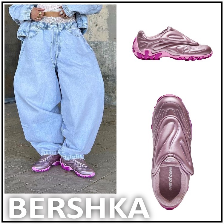 スペイン発☆Bershka♪out of core サッカースニーカー