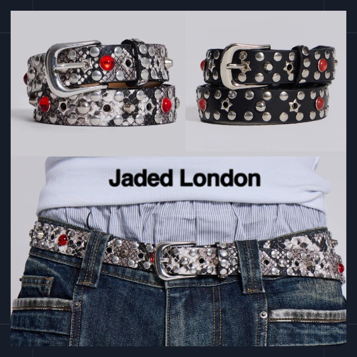 【JADED LONDON】スター スタッズベルト◆送料無料◆