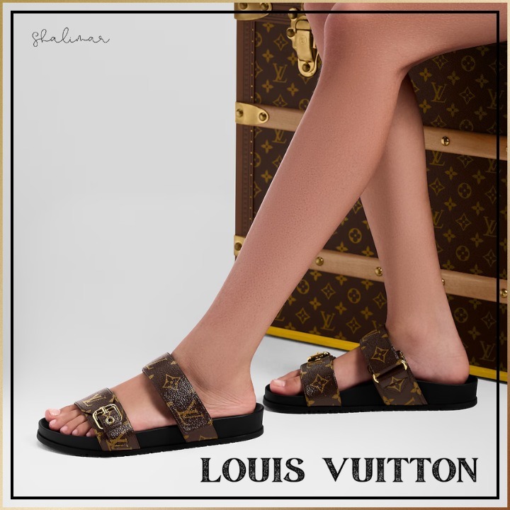 《Louis Vuitton》モノグラム コンフォートサンダル