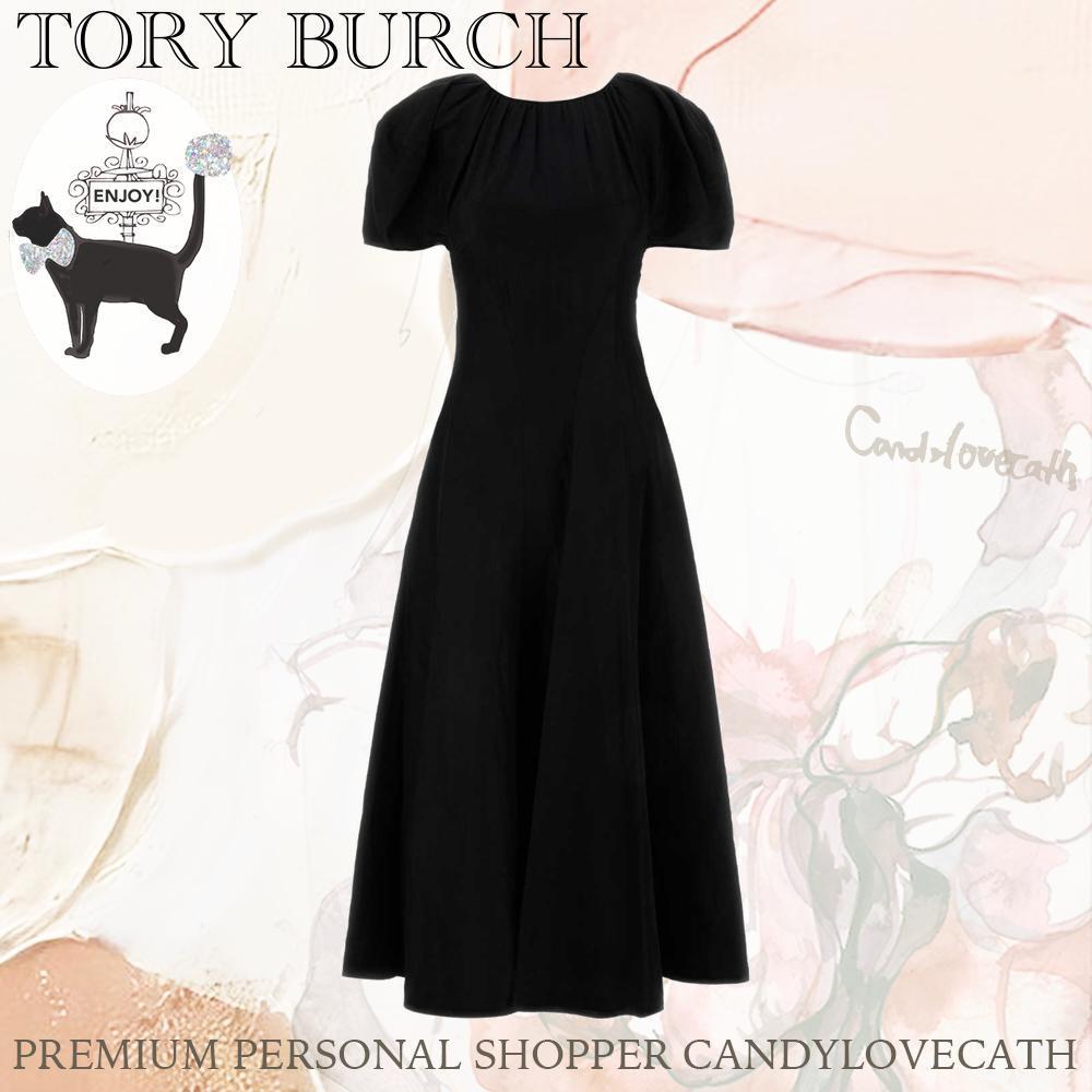 ワンピース TORY BURCH Black Viscose Blend Dress