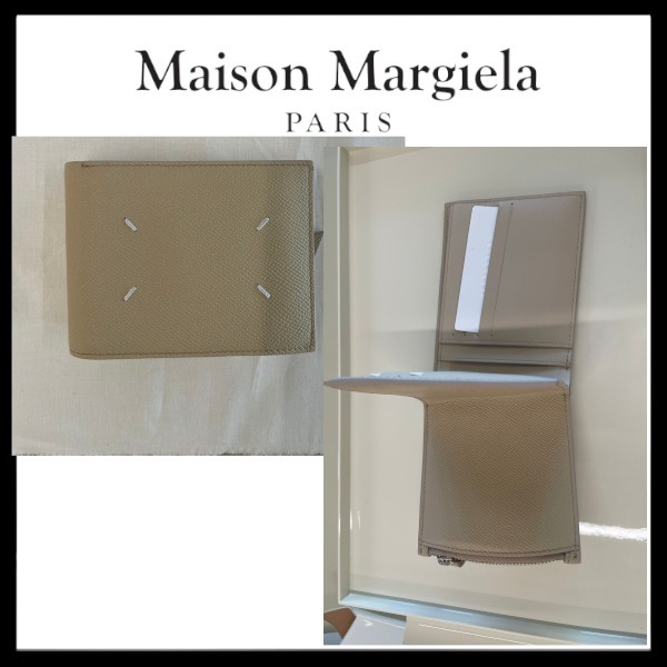 早い者勝ち【Maison Margiela】4ステッチ レザー 二つ折り財布
