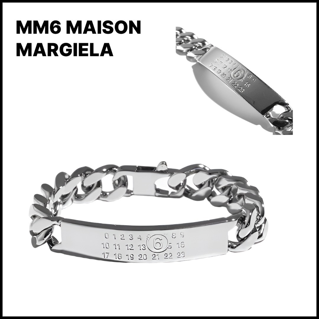 MM6 MAISON MARGIELA Numbering Logo Chain ブレスレット