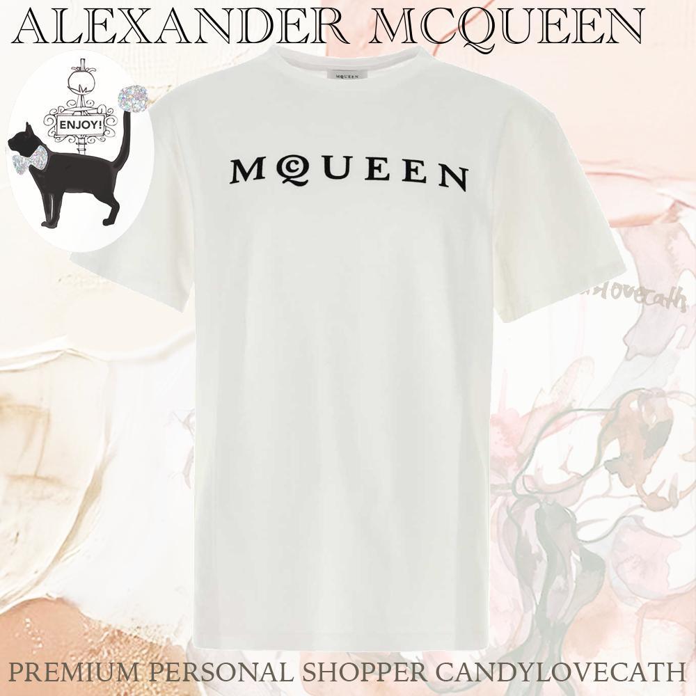 Tシャツ・カットソー ALEXANDER MCQUEEN White Cotton T-Shirt