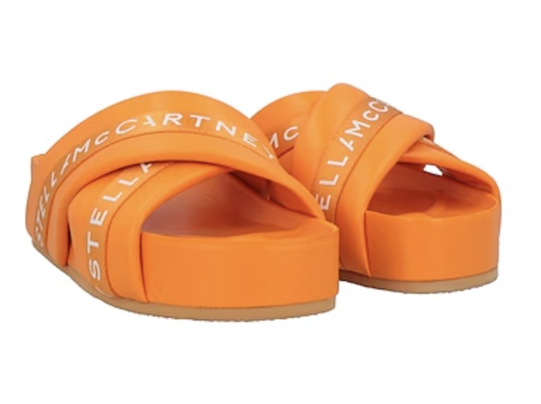 《STELLA McCARTNEY》ロゴ プラットフォームサンダル