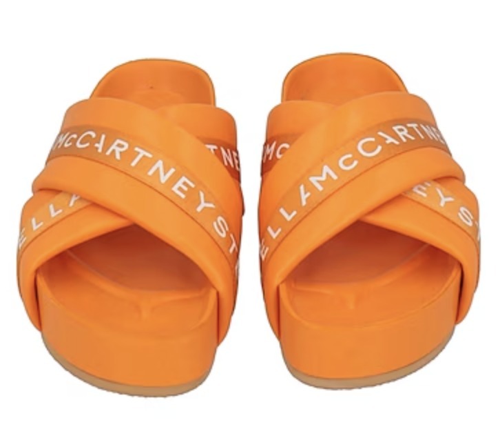 《STELLA McCARTNEY》ロゴ プラットフォームサンダル