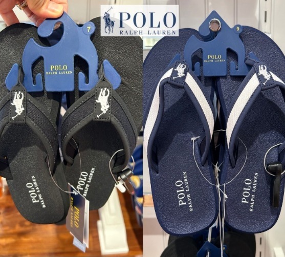 すぐ届く【Ralph Lauren】ポニービーチサンダル