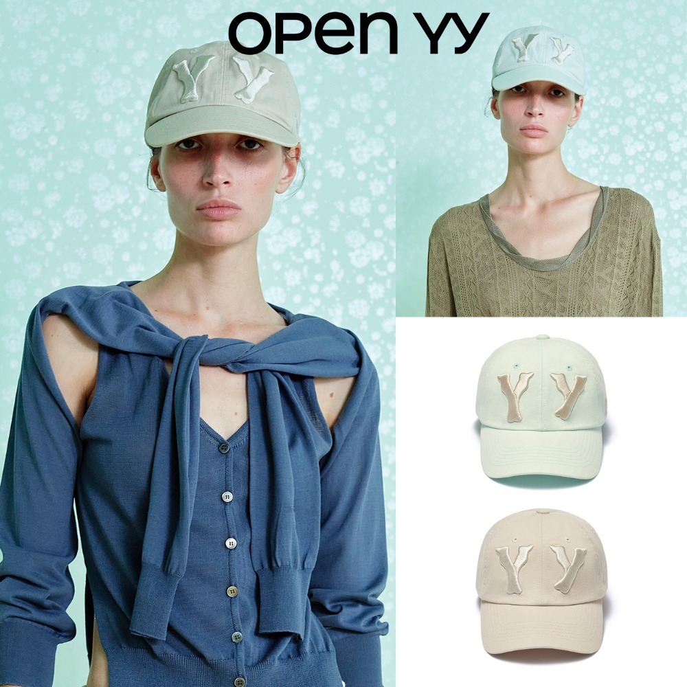 ★新作・25SS★ OPEN YY HEART BONE BALL CAP
