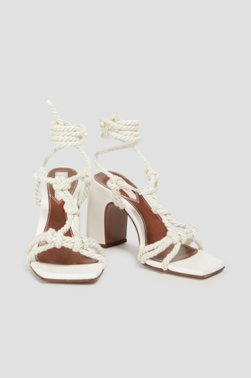 ZIMMERMANN ニット コード サンダル
