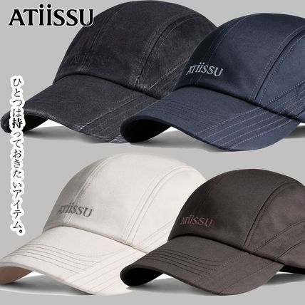 ブラック（黒）系 ATiiSSU(アティシュ) キャップ(メンズ) - 海外