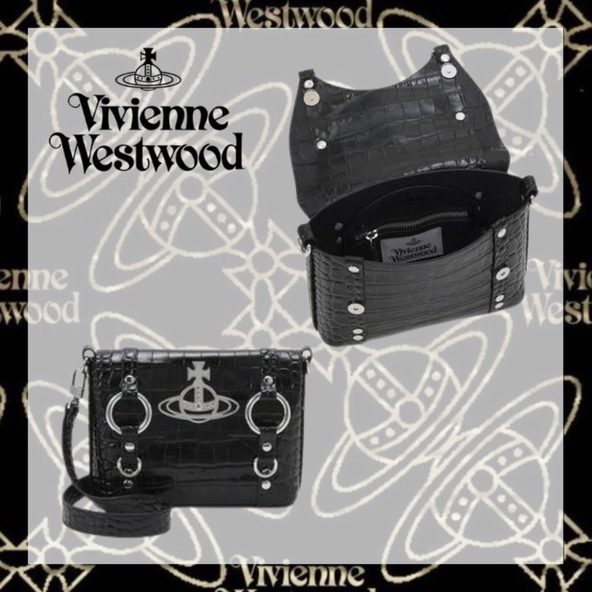 関税送料込 Vivienne Westwood BETTY ミニ サッチェル バッグ