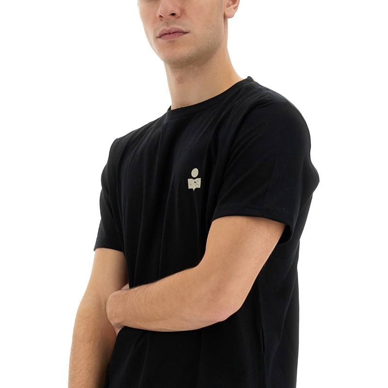 Tシャツ・カットソー Isabel Marant FW25 \"ZAFFERH\" T-SHIRT (TS0047HA B1N19HBKEC)