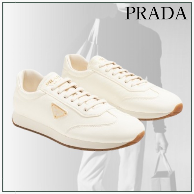 【カジュアル/スポーティー】PRADA / レザー スニーカー