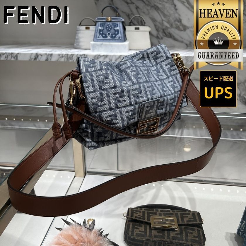 6万取引突破★UPS速達便！【FENDI】BAGUETTE ミディアム バッグ