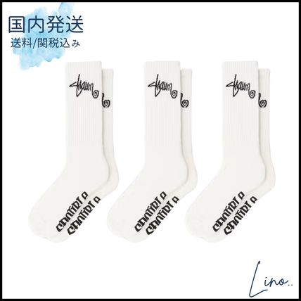 【S/DOUBLE】Sキューブ ミッドブロックソックス 3個パック S/Double(エスダブル) 靴下・ソックス(メンズ) - 海外通販のBUYMA
