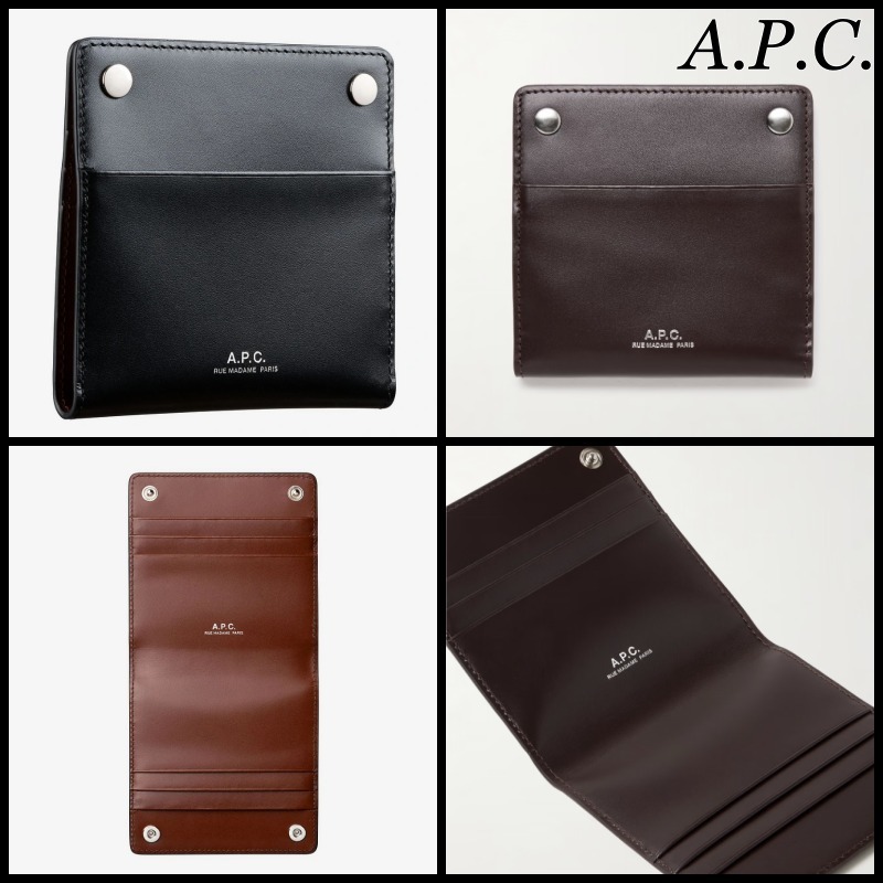 【関税込】新作◆A.P.C. アーペーセー◆二つ折り カードケース