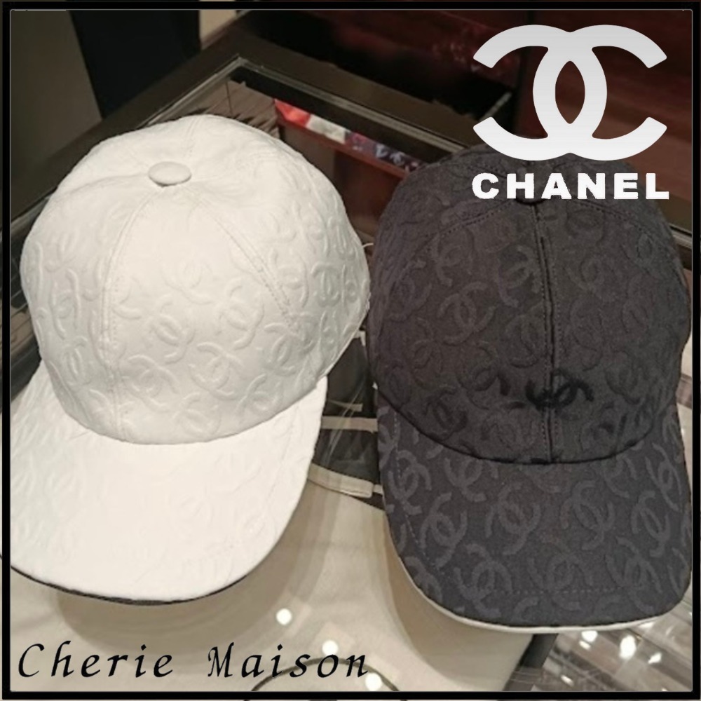 【上品＆カジュアル】CHANEL ロゴキャップ CCマーク