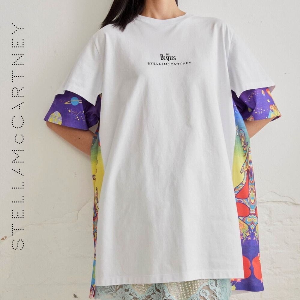 関税送料込♪Stella McCartney/ビートルズ レイヤード Tシャツ