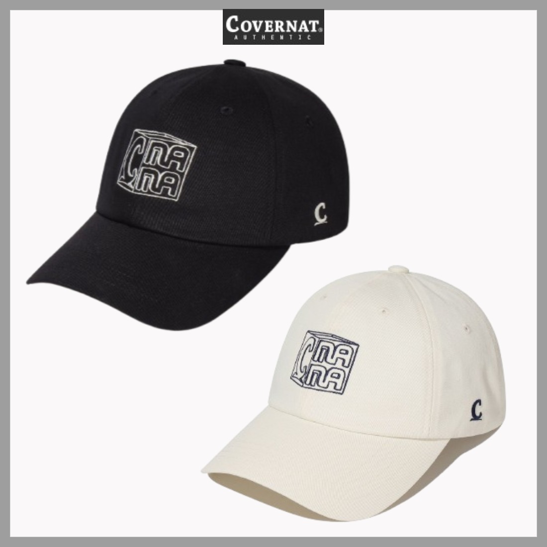 COVERNAT■MAMA AWARDS] Graphic embroidery ball cap■送料込
