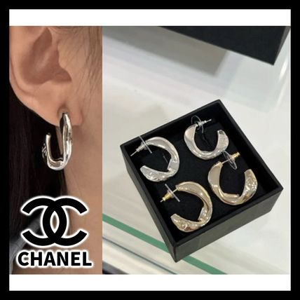 フープ CHANEL(シャネル) ピアス(レディース) - 海外通販のBUYMA