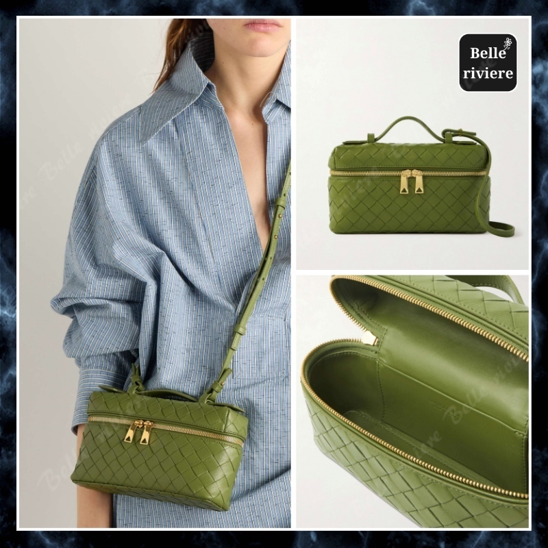 25SS new/BOTTEGA VENETA Bang Bangバニティバッグ Bag Green