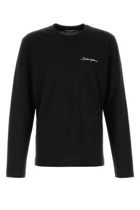 DOLCE&GABBANA ホーリーハートソリッドカラーTシャツ DOLCE&GABBANA ホーリーハートソリッドカラーTシャツ