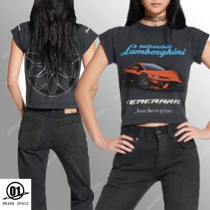 コラボ BALENCIAGA × ランボルギーニ シュランク Tシャツ