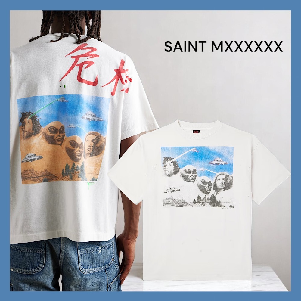 【Saint MXXXXXX】+ ショーンウェザースプーン キキ Tシャツ