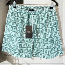 【Fendi】FFモチーフ モノグラム スイムショーツ グリーン