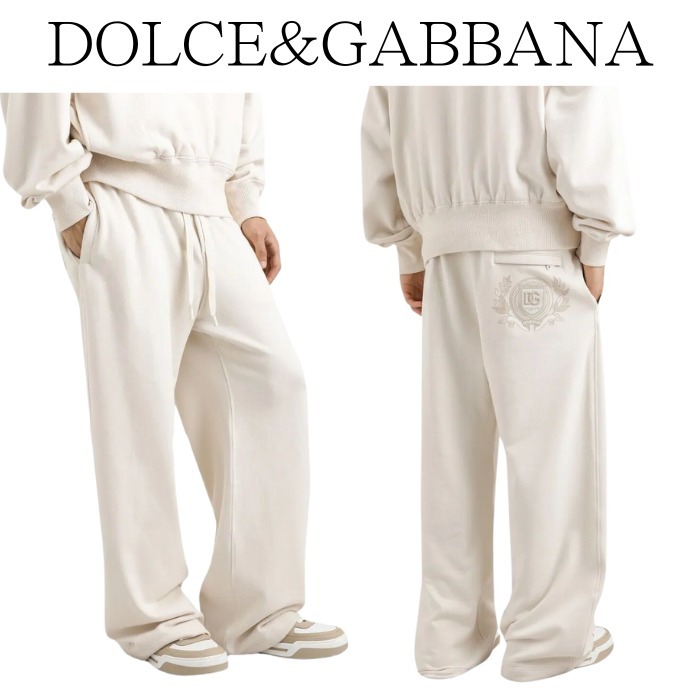 セール【DOLCE&GABBANA】メンズ☆カレッジロゴ スウェットパンツ