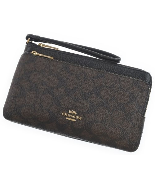 COACH コーチ 財布・コインケース 茶 - 4502725Y0024