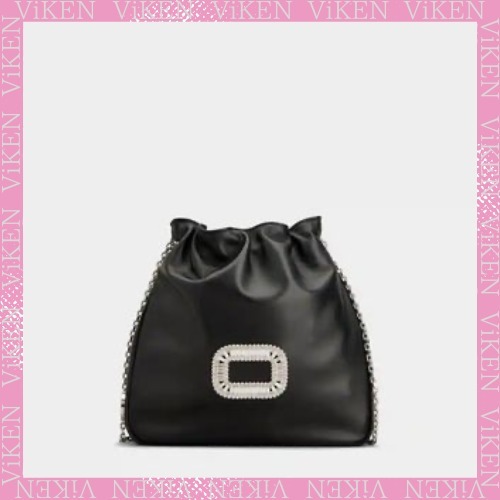 【Roger Vivier】レディース ミニピルグリムレザーバッグ