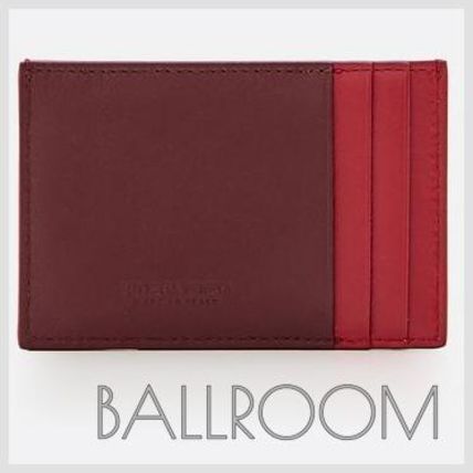 レッド（赤）系 BOTTEGA VENETA(ボッテガヴェネタ) カードケース