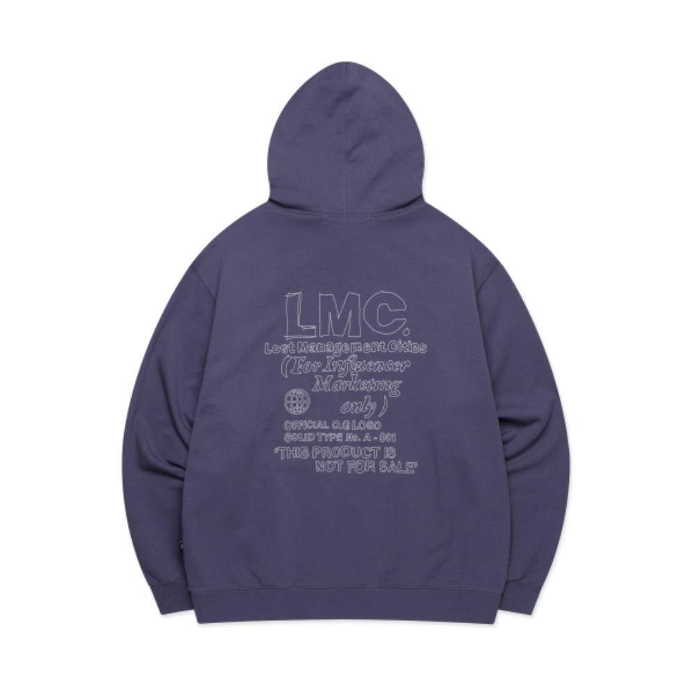 パーカー・フーディ LMC FN DOODLE HOODIE dark purple 0LM44FHD141DPP