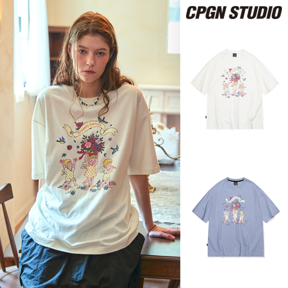 【CPGN STUDIO】25SS★ Basket Angel Short Sleeve Tee