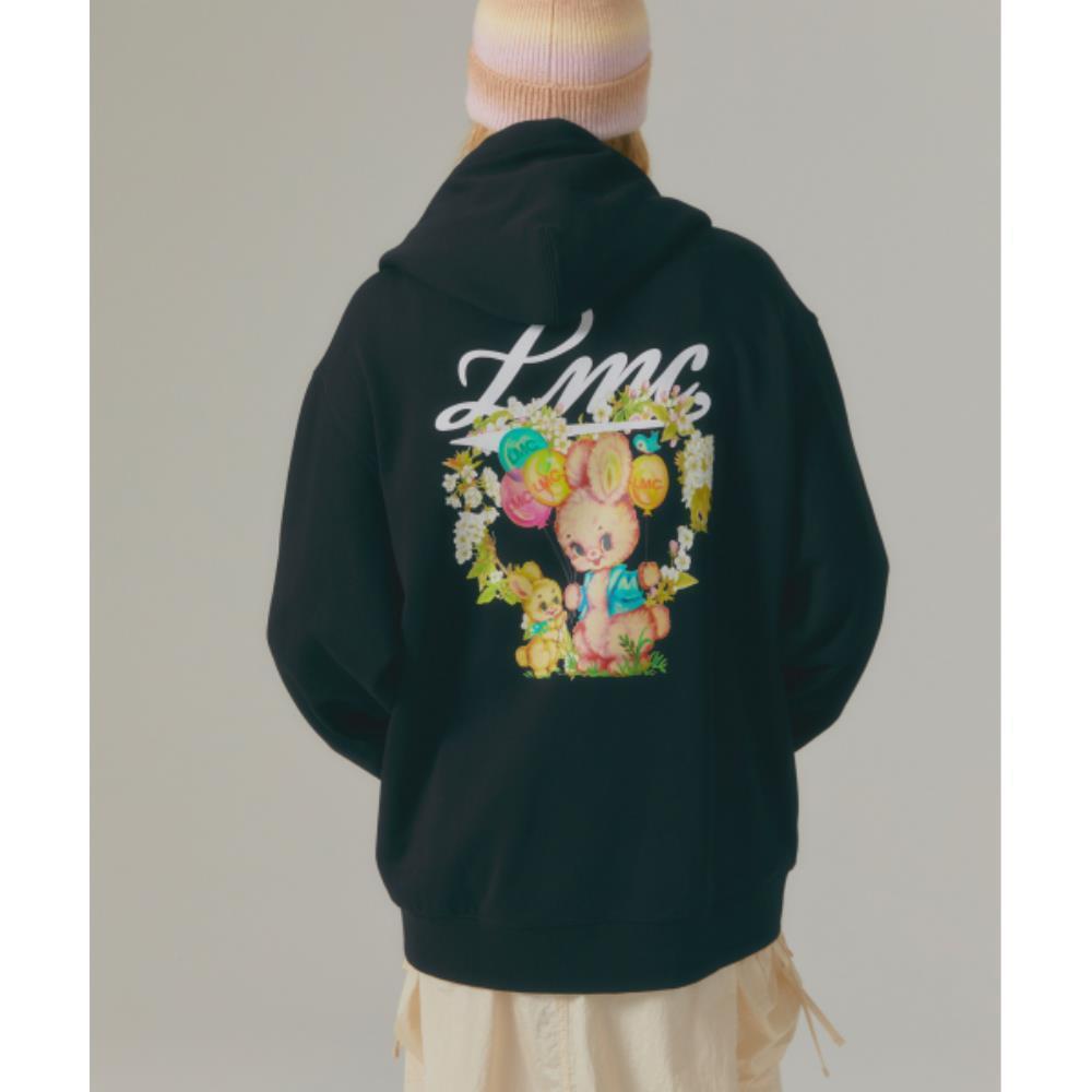 パーカー・フーディ LMC FLOWER BUNNIES HOODIE black 0LM44FHD381BLK