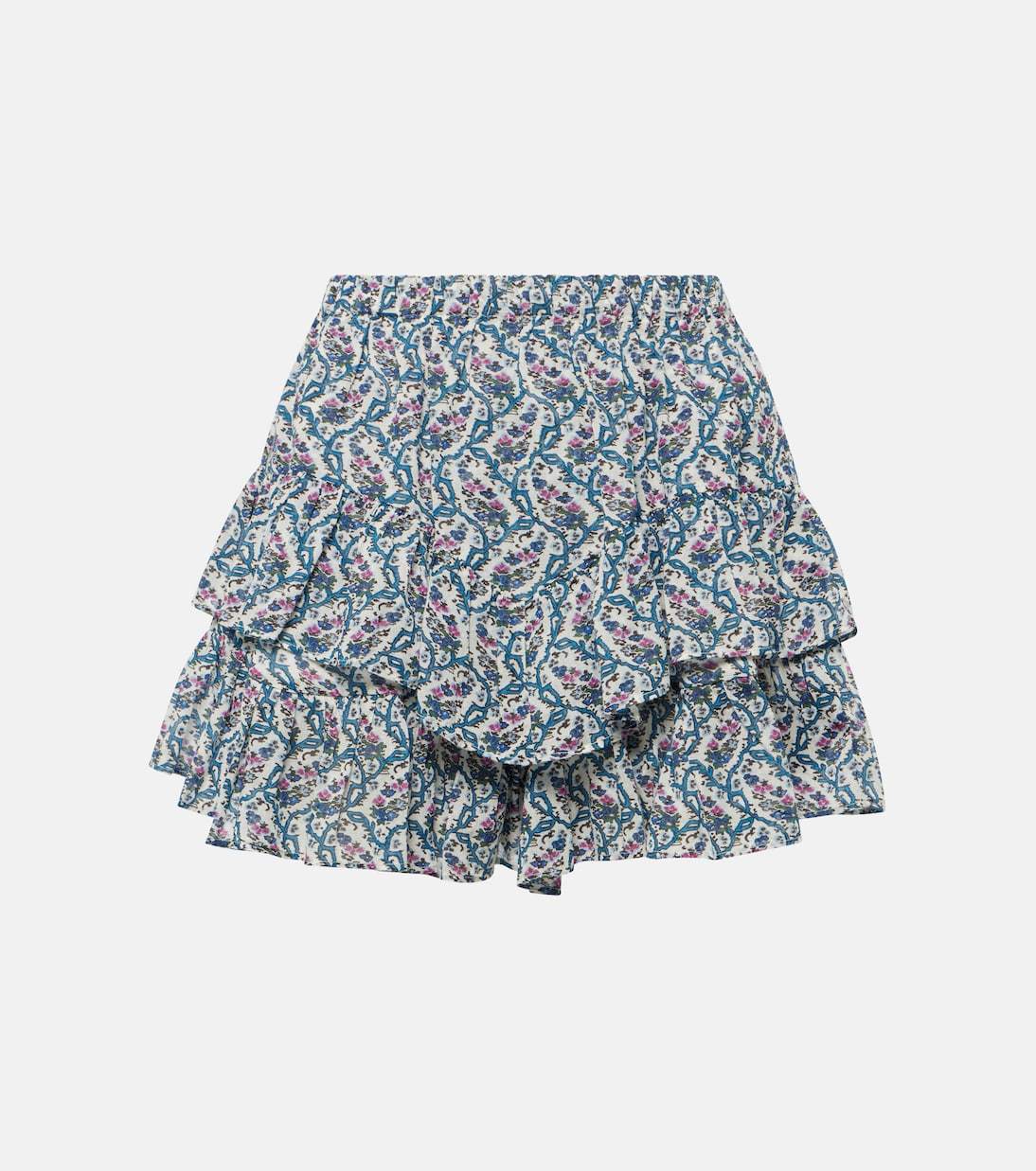 【Marant Etoile】 Jocadia ruffledコットンミニスカート