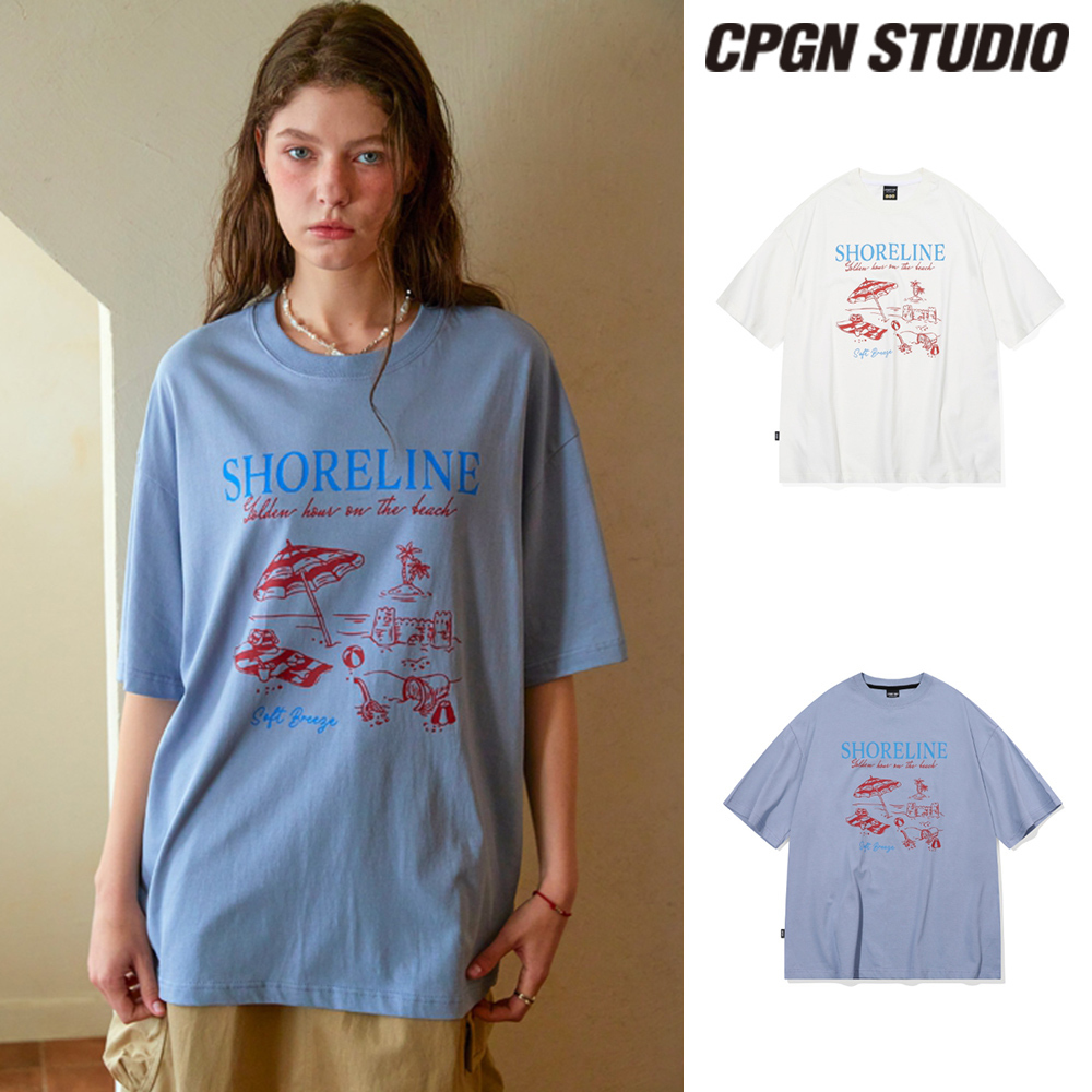 【CPGN STUDIO】25SS★ Shore Line Short Sleeve Tee