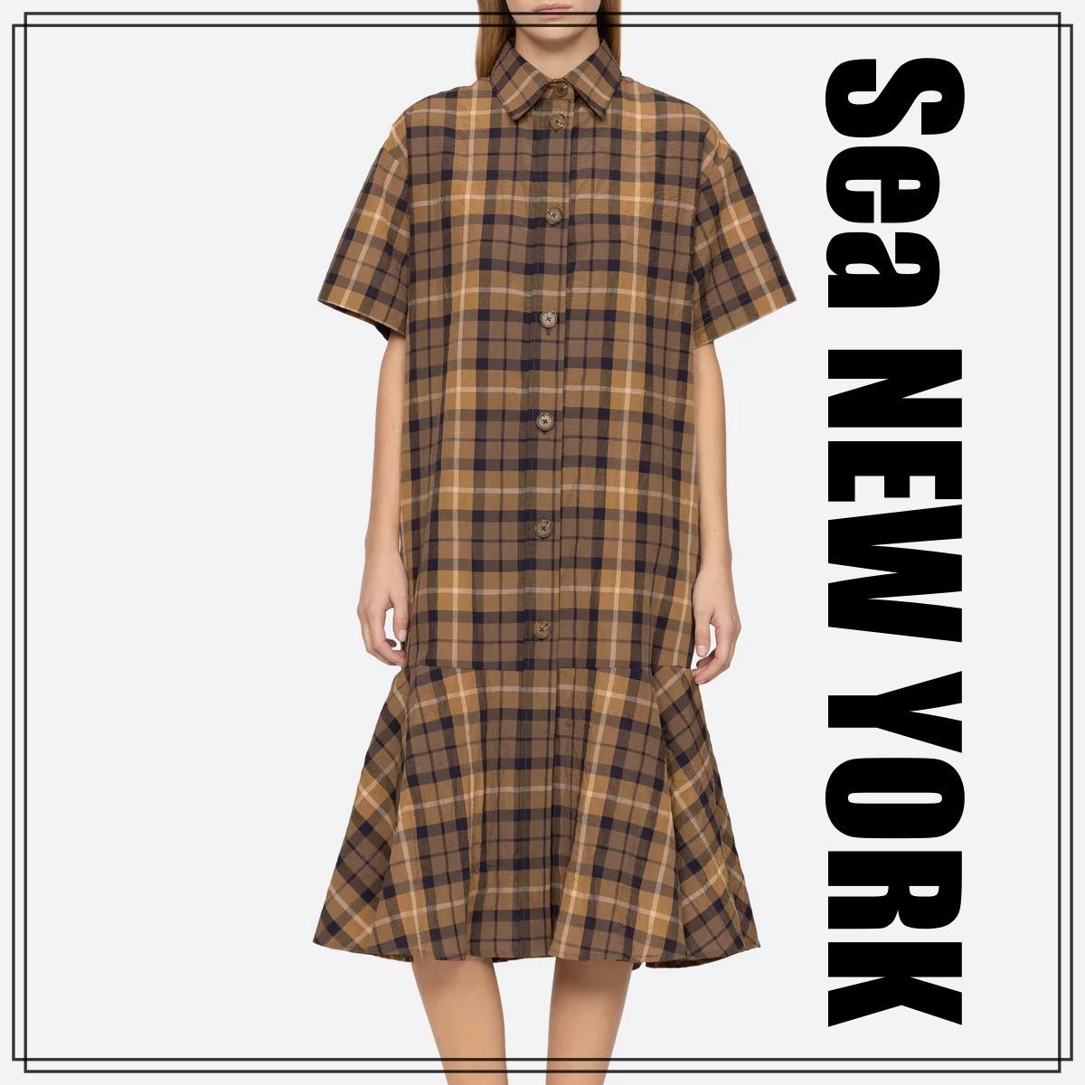 Sea NEW YORK カハドレス 関税送料込み