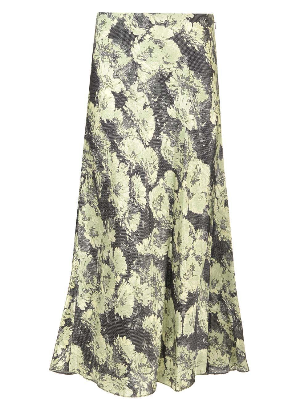 【関税&送料込】Tory Burch Satin Midi Skirt