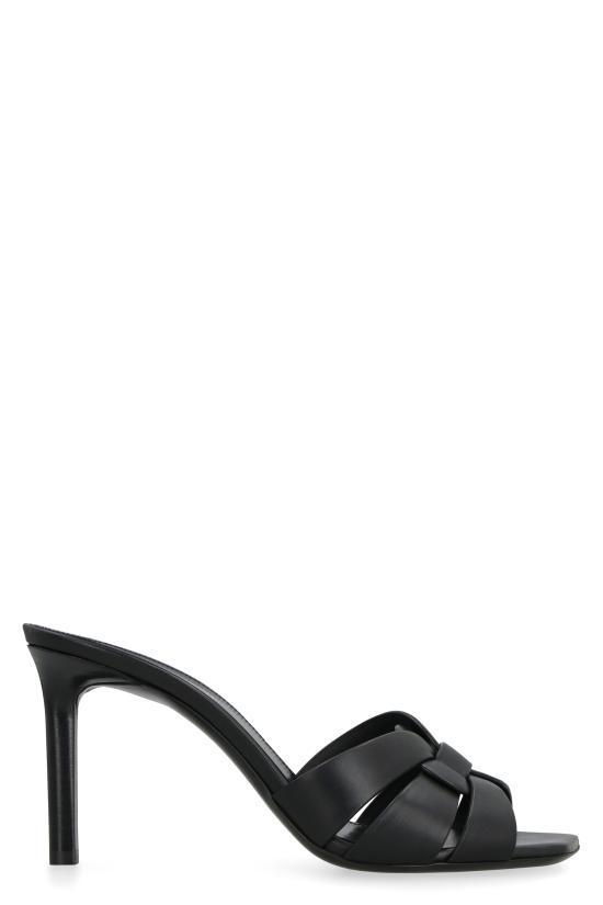 サンダル・ミュール SAINT LAURENT Women Sandals 650986DWE00 1000 BLACK