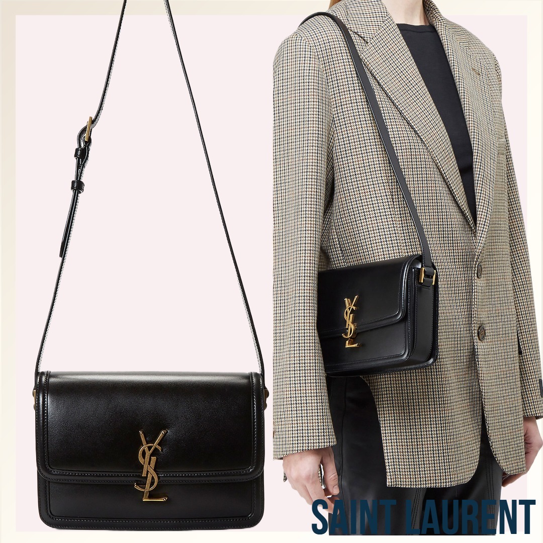 《Saint Laurent》 ミディアムサッチェル ショルダーバッグ