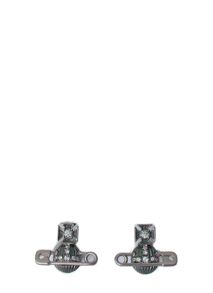 VIVIENNE WESTWOOD キティ エンベリッシュド イヤリング