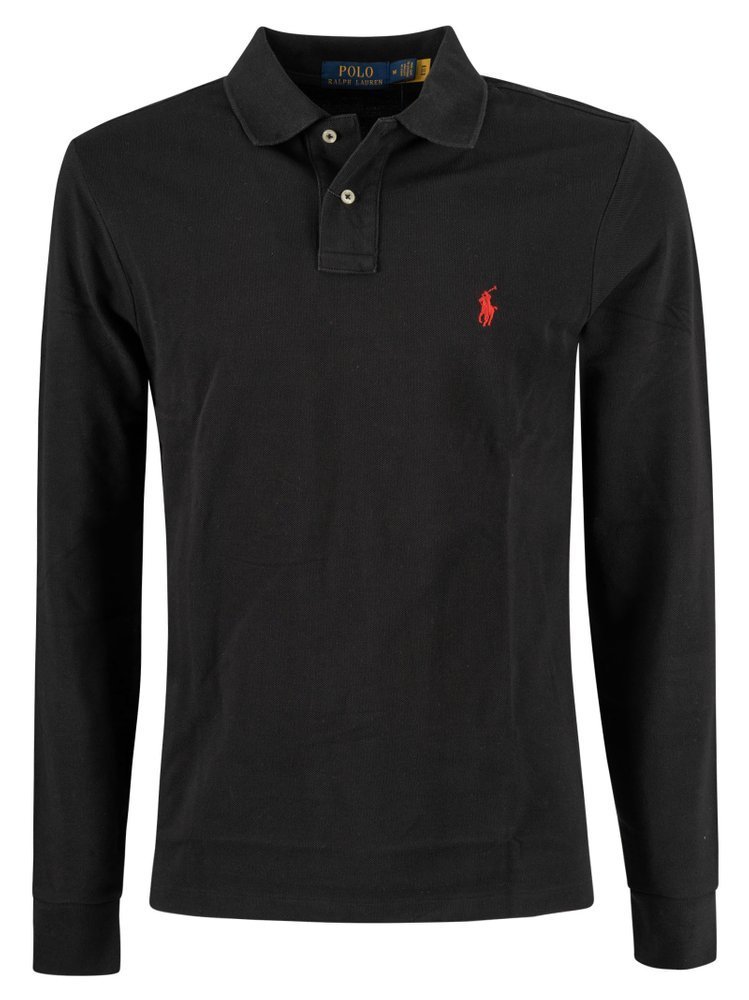 POLO RALPH LAUREN ポニー刺繍長袖ポロシャツ 710681126 037
